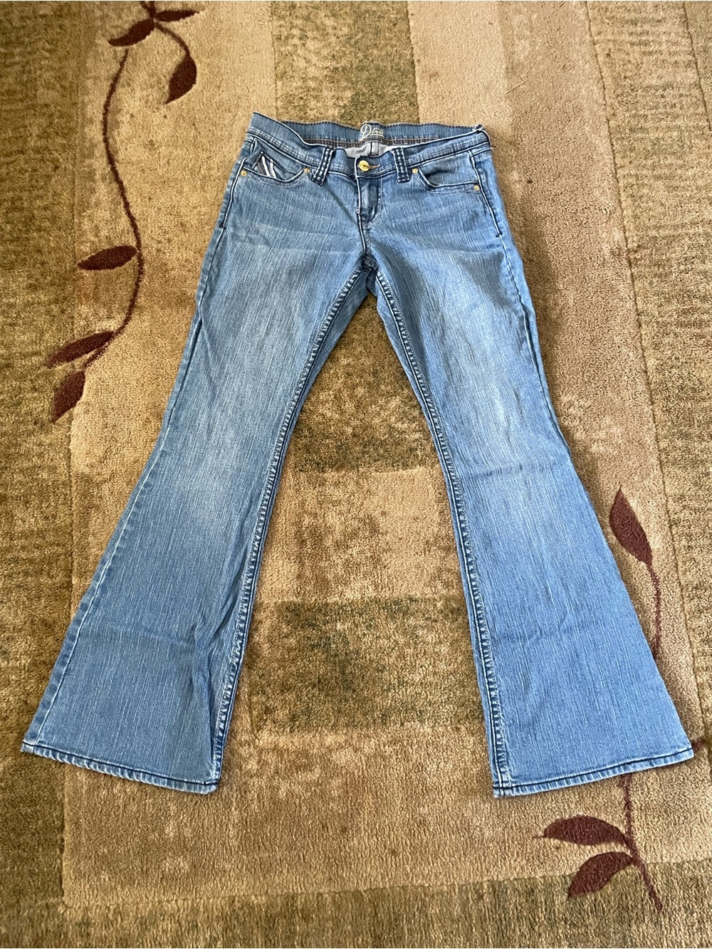 Diva Light Blue Flared Jeans - Women's